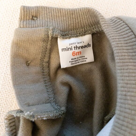 Petit Lem Mini Threads Baby Sweater – Giraffe Appliqué – Size 6M (NWT) - Picture 4 of 5